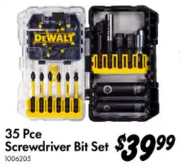 Bunnings 35 Pce Screwdriver Bit Set offer