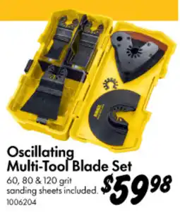 Bunnings Oscillating Multi-Tool Blade Set offer