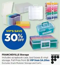 Spotlight Francheville storage offer
