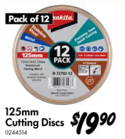 Bunnings Cutting Discs offer