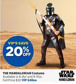 Spotlight The mandalorian costume offer