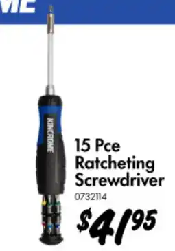 Bunnings 15 Pce Ratcheting Screwdriver offer