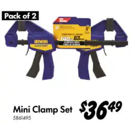 Bunnings Mini Clamp Set offer