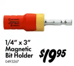 Bunnings 1/4 x 3 Magnetic Bit Holder offer