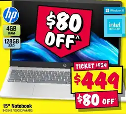 JB Hi-Fi 15" Notebook offer