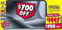 JB Hi-Fi Google Pixel 10 Pro Fold 256GB offer