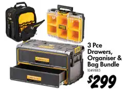 Bunnings 3 Pce Drawers, Organiser & Bag Bundle offer