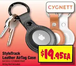 JB Hi-Fi StyleTrack Leather AirTag Case offer