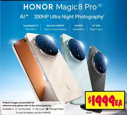 JB Hi-Fi HONOR Magic 8 Pro offer