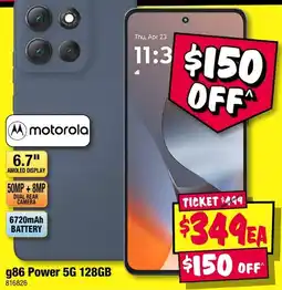 JB Hi-Fi g86 Power 5G 128GB offer