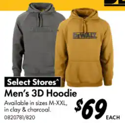 Bunnings Men's 3D Hoodie offer