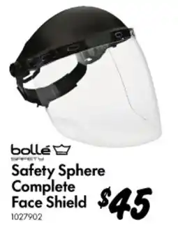 Bunnings Safety Sphere Complete Face Shield offer
