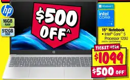 JB Hi-Fi 15" Notebook offer