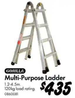 Bunnings Multi-Purpose Ladder offer