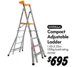 Bunnings Compact Adjustable Ladder offer