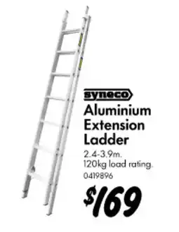 Bunnings Aluminium Extension Ladder offer