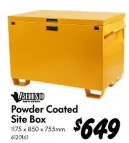 Bunnings Powder Coated Site Box offer