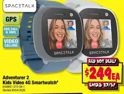 JB Hi-Fi Adventurer 2 Kids Video 4G Smartwatch offer