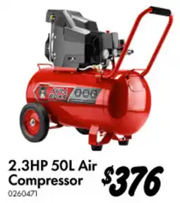 Bunnings 2.3HP 50L Air Compressor offer