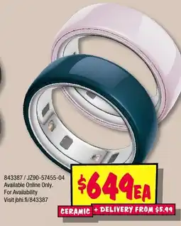 JB Hi-Fi Ceramic +delivery offer