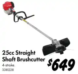 Bunnings 25cc Straight Shaft Brushcutter offer