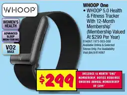 JB Hi-Fi WHOOP One offer