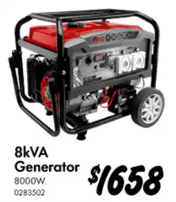 Bunnings 8kVA Generator offer