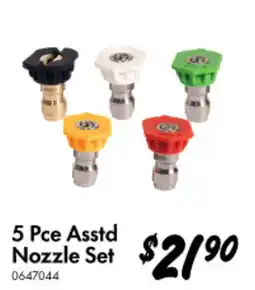 Bunnings 5 Pce Asstd Nozzle Set offer
