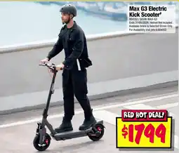 JB Hi-Fi Max G3 Electric Kick Scooter offer
