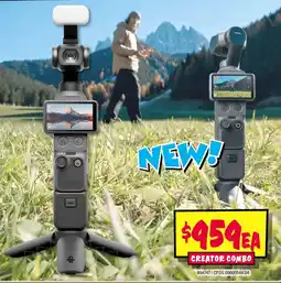 JB Hi-Fi DJI Osmo Pocket 4 Creator Combo offer