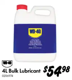 Bunnings 4L Bulk Lubricant offer
