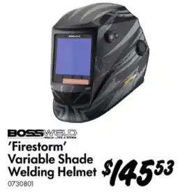 Bunnings Firestorm Variable Shade Welding Helmet offer
