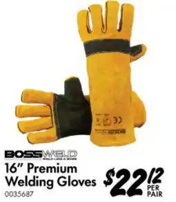 Bunnings 16" Premium Welding Gloves offer