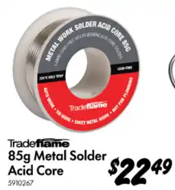 Bunnings Metal Solder Acid Core offer