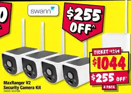 JB Hi-Fi MaxRanger V2 Security Camera Kit offer