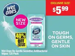 Chemist Warehouse Wet Ones Be Gentle Sensitive Antibacterial Wipes offer