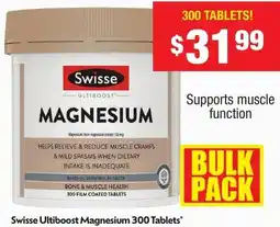 Chemist Warehouse Swisse Ultiboost Magnesium offer