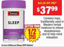 Chemist Warehouse Swisse Ultiboost Sleep offer