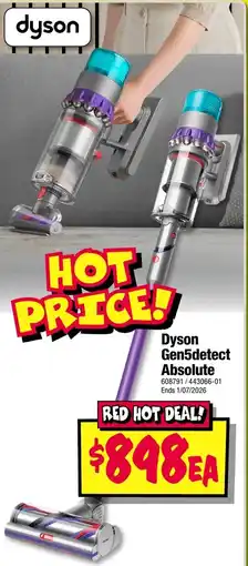 JB Hi-Fi Dyson Gen5detect Absolute offer