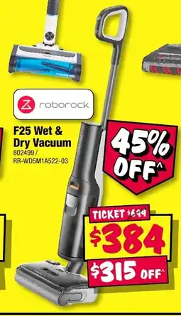 JB Hi-Fi F25 Wet & Dry Vacuum offer