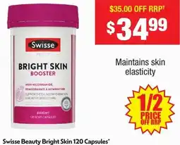 Chemist Warehouse Swisse Beauty Bright Skin offer
