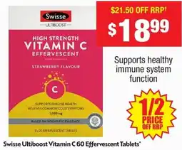 Chemist Warehouse Swisse Ultiboost Vitamin C offer