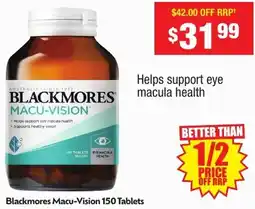 Chemist Warehouse Blackmores Macu-Vision offer