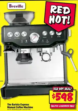 JB Hi-Fi The Barista Express Manual Coffee Machine offer