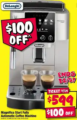 JB Hi-Fi Magnifica Start Fully Automatic Coffee Machine offer