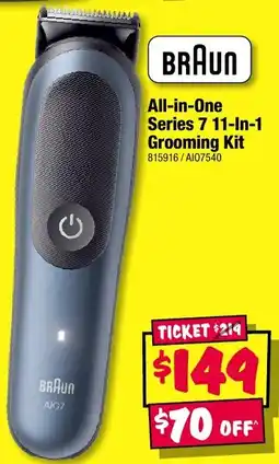 JB Hi-Fi All-in-One Series 7 11-In-1 Grooming Kit offer