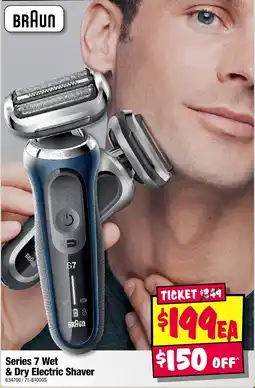 JB Hi-Fi Series 7 Wet & Dry Electric Shaver offer