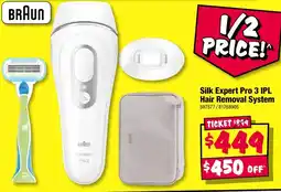 JB Hi-Fi Silk Expert Pro 3 IPL Hair Removal System offer