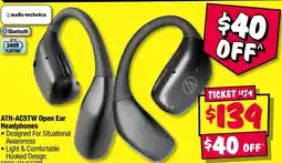 JB Hi-Fi ATH-AC5TW Open Ear Headphones offer