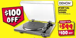 JB Hi-Fi DP300F Fully Automatic Turntable offer